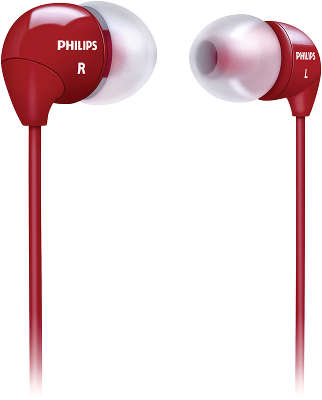 Наушники Philips SHE3590, красные
