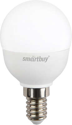 Лампа светодиодная Smartbuy 7 (60) Вт, холодный свет 4000 K [SBL-P45-07-40K-E14]
