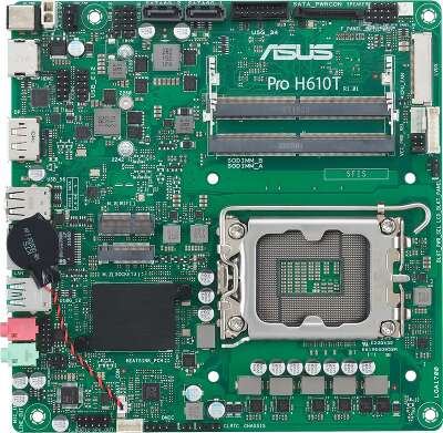 Материнская плата thin mini-ITX LGA1700 ASUS PRO H610T-CSM