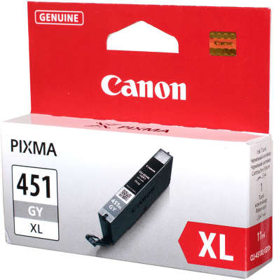 Картридж Canon CLI-451GY XL (серый)