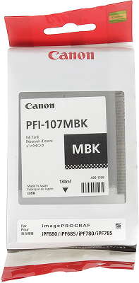 Картридж Canon PFI-107MBK (Matte Black)