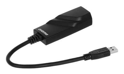 Сетевая карта Digma D-USB3-LAN1000, 1xRJ-45, 1 Гбит/с, USB 3.0, Retail