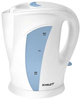 Чайник Scarlett IS-EK20P01 1.7л. белый/бронзовый (корпус: пластик)