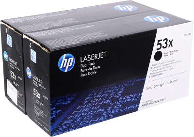 Картридж HP Q7553XD двойная упаковка
