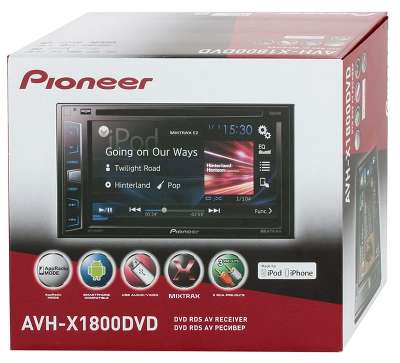 Автомагнитола CD DVD Pioneer AVH-X1800DVD