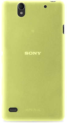 Чехол PURO для Sony Xperia C4, 0.3 мм, зелёный [SNYXC403GRN]