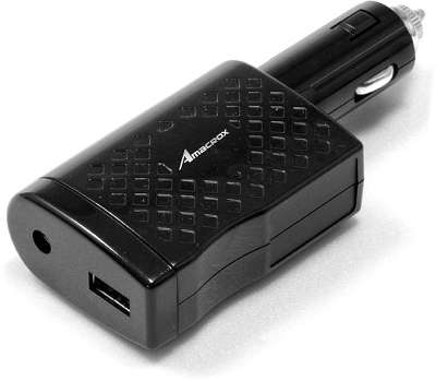 Автомобильный адаптер питания для ноутбуков Amacrox Mobile95, USB
