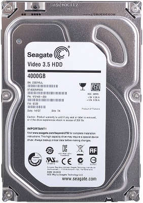 Жесткий диск Seagate SATA-III 4Tb ST4000VM000 Video (5900rpm) 64Mb 3.5"