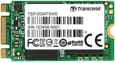 Твердотельный накопитель NVMe 512Gb [TS512GMTE400S] (SSD) Transcend MTE400S