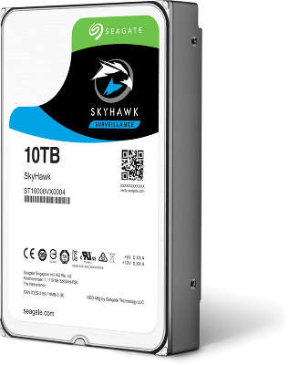 Жесткий диск Seagate SATA-III 10Tb ST10000VX0004 Skyhawk (7200rpm) 256Mb 3.5"