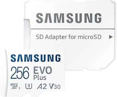 Карта памяти 256 Гб Micro SDXC Samsung EVO Plus Class 10 UHS-I [MB-MC256KA]