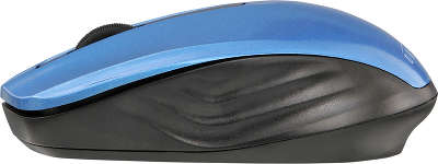 Мышь беспроводная USB Oklick 475MW 1200 dpi, чёрная/синяя