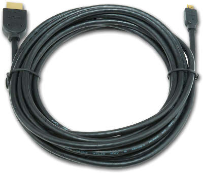 Кабель HDMI-microHDMI Gembird v1.3, 19M/19M, 4,5м, позол.разъемы, экран, пакет