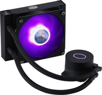Жидкостное охлаждение Cooler Master MasterLiquid ML120L V2 RGB, 180 Вт, 1x120мм, RGB LED