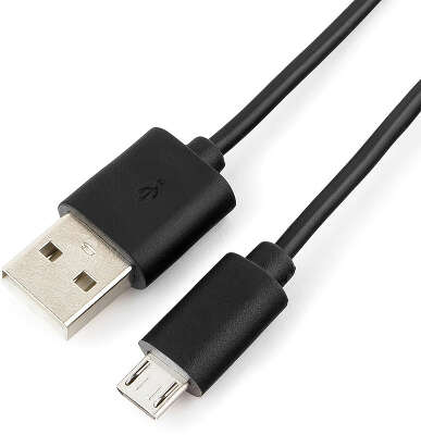 Кабель USB 2.0 Cablexpert CC-mUSB2-AMBM-6, AM/microBM 5P, 1.8м, черный, пакет