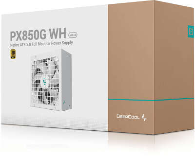 Блок питания 850 Вт ATX Deepcool PX850G WH, 135 мм, 80 Plus Gold