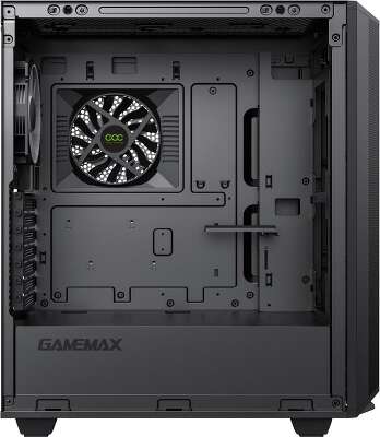Корпус GameMax Precision COC, черный, ATX, Без БП (Precision COC Black (T808)