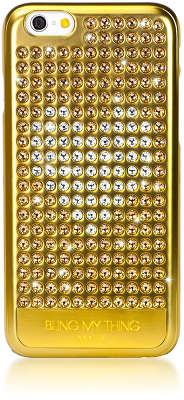Чехол для iPhone 6/6S Bling My Thing Swarovski Extravaganza, Gold Heart [ip6-ev-glh-lcc]