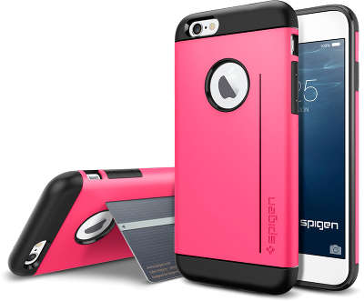 Чехол Spigen SGP Slim Armor S для iPhone 6/6S, Azalea Pink [SGP10962]