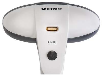 Отпариватель напольный Kitfort КТ-910 белый/серый