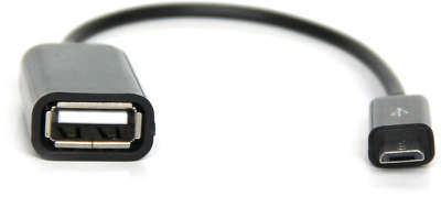 Кабель USB 2.0 AF,microBM 5 pin KS-IS для подключения устройств Host OTG [KS-133]