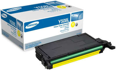 Картридж Samsung CLT-Y508L (жёлтый; 4000 стр.)