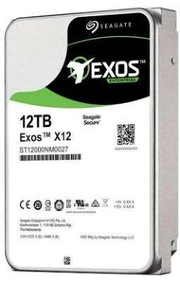 Жесткий диск 12Tb [ST12000NM0027] (HDD) Seagate Exos X12, 256Mb
