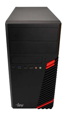 Компьютер IRU Office 310H6SM i5 12400 2.5 ГГц/16/256 SSD/без ОС,черный
