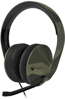 Стерео-гарнитура для Xbox One stereo headset M90 Green Camo [5F4-00002]