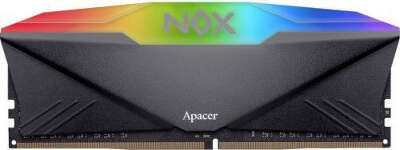 Модуль памяти DDR4 DIMM 16Gb DDR3200 Apacer NOX RGB Series (AH4U16G32C28YNBAA-1)