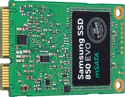 Твердотельный накопитель SSD 1Tb (1000GB) Samsung mSATA 850 EVO (R540/W520MB/s) (MZ-M5E1T0BW)