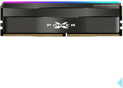 Модуль памяти DDR4 UDIMM 8Gb DDR3200 Silicon Power XPOWER Zenith RGB (SP008GXLZU320BSD)