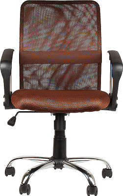 Кресло офисное COLLEGE H-8078F-5 Коричневый, ткань, сетчатый акрил