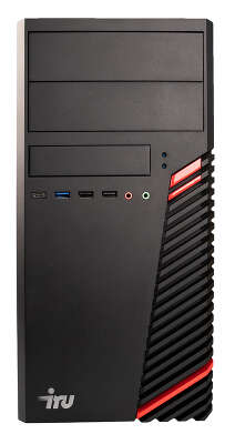 Компьютер IRU Home 310H6SM Gold G7400 3.7 ГГц/8/256 SSD/W11,черный