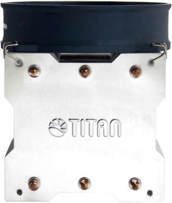 Кулер для процессора Titan TTC-NK35TZ/RPW(KU) Soc-1155/AM3+/FM1/FM2 4pin 10-27dB AlCu 140W 540g клипсы Z-AXIS
