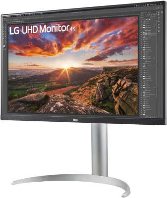 Монитор 27" LG UltraGear 27UP850N-W IPS UHD HDMI, DP, USB Type-C USB-Hub