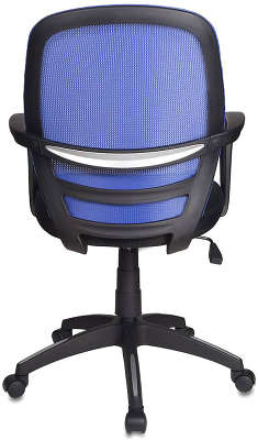 Кресло Бюрократ CH-499/Z2/TW-11 спинка сетка синий Z2 сиденье черный TW-11