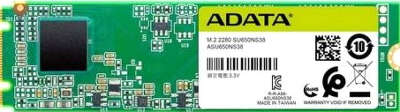 Твердотельный накопитель M.2 SATA3 480Gb ADATA SU650 [ASU650NS38-480GT-C] (SSD)