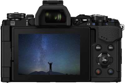 Цифровая фотокамера Olympus OM-D E-M5 Mark II Black kit (M.Zuiko 12-50 мм)