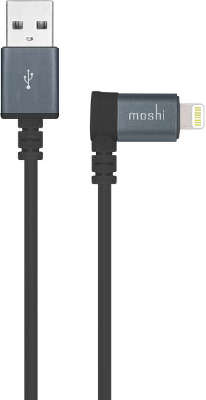 Кабель Moshi 90-degree Lightning to USB, 1.5 м, Black [99MO023043]