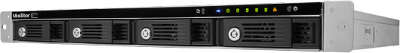 Сетевой видеорегистратор QNAP VS-4108U-RP Pro+ 8 каналов для записи видео, 4 отсека для HDD, локальный монитор