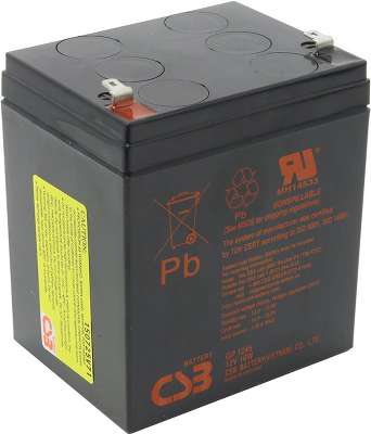 Батарея аккумуляторная для ИБП CSB GP1245 12V 4.5A/h
