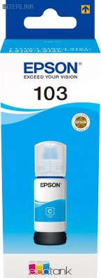 Чернила Epson 103 EcoTank T00S24A синие