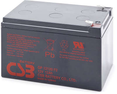 Батарея аккумуляторная для ИБП CSB GP12120 F2 12V 12Ah