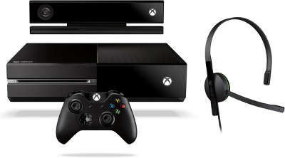 Игровая приставка Microsoft Xbox One 500 ГБ + Kinect + Dance Central/Kinect Sports/Zoo Tycoon [6QZ-00088]