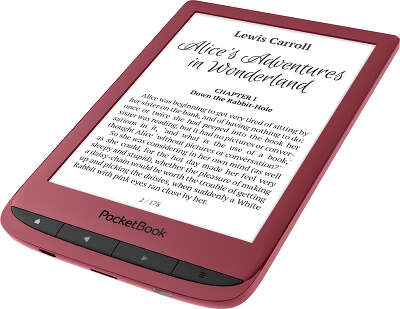 Электронная книга 6" PocketBook 628 Touch Lux 5 Ink, WiFi, красная [PB628-R-WW]