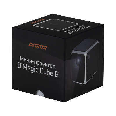 Проектор Digma DiMagic Cube E, DLP, 1920x1080, 50лм черный