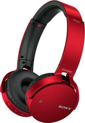 Беспроводные наушники Sony MDR-XB650BT, Bluetooth®, красные