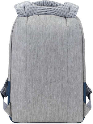 Рюкзак для ноутбука 15.6" RIVA 7562, серый/темно-синий