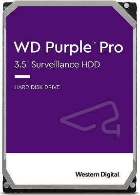 Жесткий диск SATA3 12Tb [WD121PURP] (HDD) Western Digital Purple, 7200rpm, 256Mb